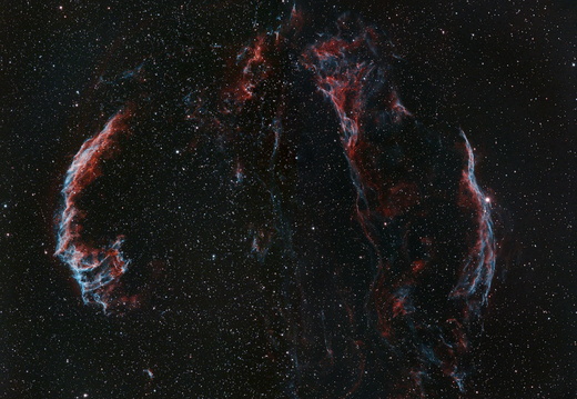 Cirrus Nebel (Mosaik)