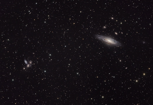 NGC 7331 und Stephan´s Quintett
